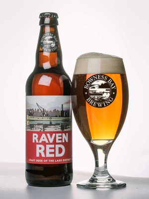 Raven Red with Glass