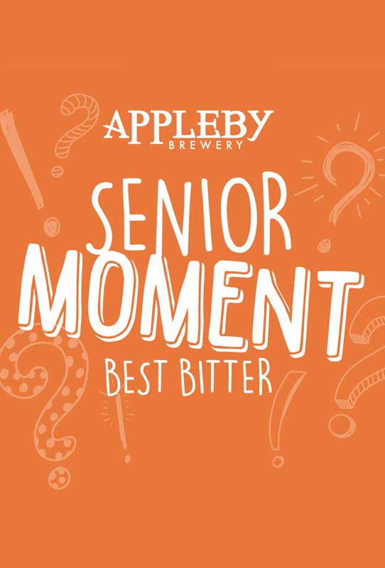 Senior Moment Best Bitter Label